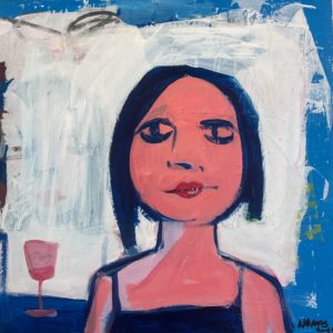 Femme au bar