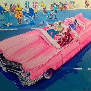 All I want for Xmas is a 1955 convertible Cadillac Coupe De Ville