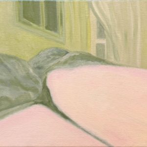 From beneath the blanket